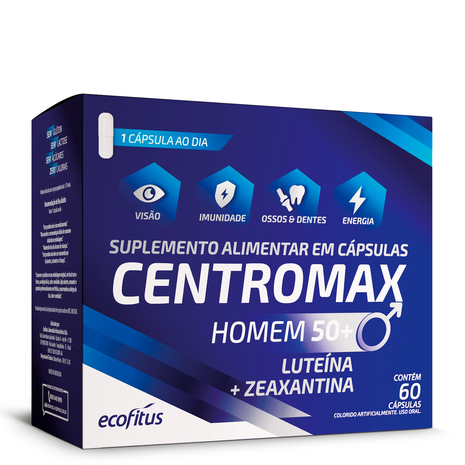 Centromax Homem 50+ 60 cps