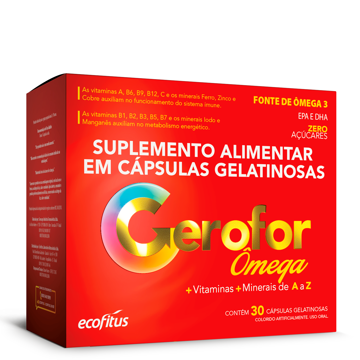 Gerofor Ômega 30 cps